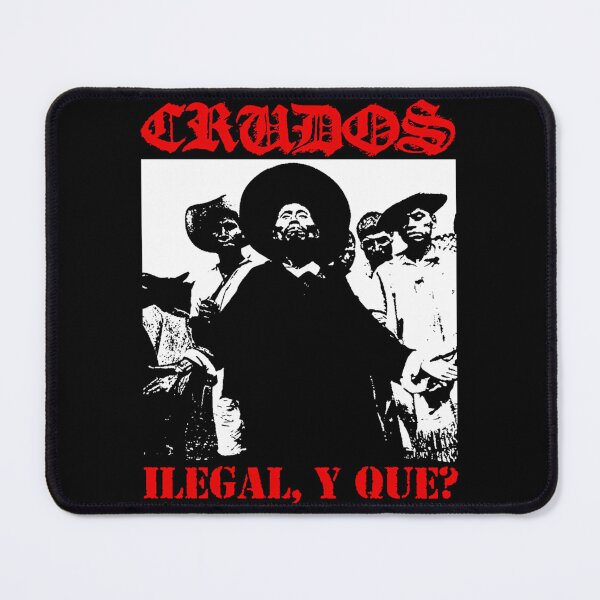 Item preview, Los Crudos Ilegal, Y Que? MK-Ultra designed and sold by Sanidaarts.