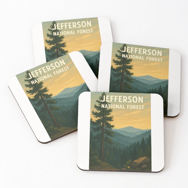 Item preview,  Sunset Overlook in Jefferson National Forest, Virginia designed and sold by Places On Earth.