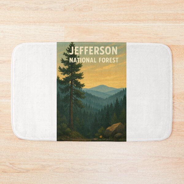 Item preview,  Sunset Overlook in Jefferson National Forest, Virginia designed and sold by Places On Earth.