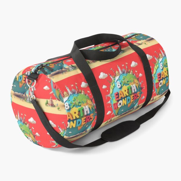 Item preview,  8K Earth Wonders | Colorful 3D Cute World Landmarks with Flags,  designed and sold by PaintMeWorld.