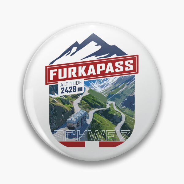 Item preview, Furka Pass | Sticker designed and sold by Moppedhotel.