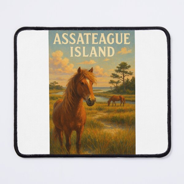 Item preview, Wild Horse on Assateague Island, Maryland Coast designed and sold by Places On Earth.