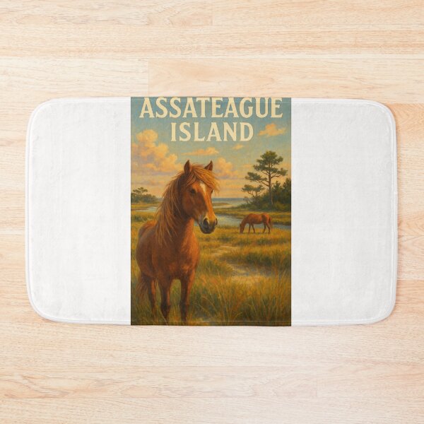 Item preview,  Wild Horse on Assateague Island, Maryland Coast designed and sold by Places On Earth.