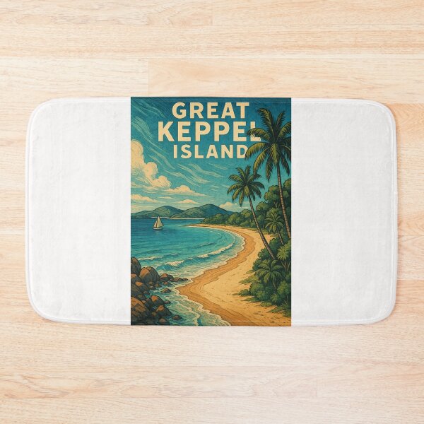 Item preview,  Tropical Coastline of Great Keppel Island, Queensland designed and sold by Places On Earth.