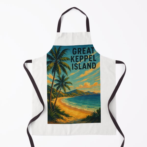 Item preview, Sunset Beachscape on Great Keppel Island, Australia designed and sold by Places On Earth.