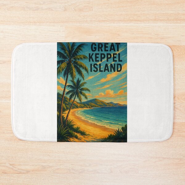 Item preview,  Sunset Beachscape on Great Keppel Island, Australia designed and sold by Places On Earth.