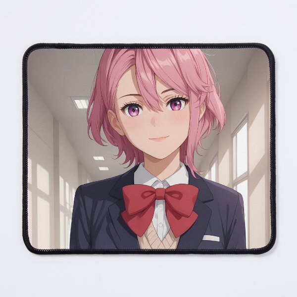 Item preview, Aira Shiratori Dandadan Warm Hallway Smile Greeting designed and sold by HumbertoValveno.