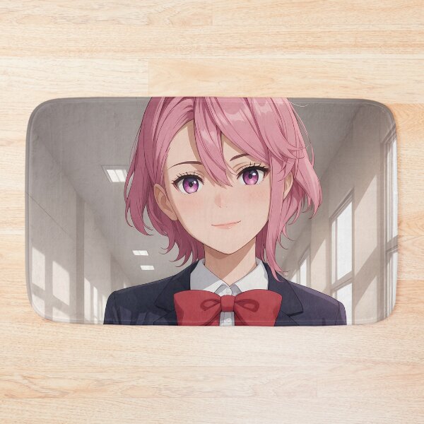 Item preview, Aira Shiratori Dandadan Warm Hallway Smile Greeting designed and sold by HumbertoValveno.
