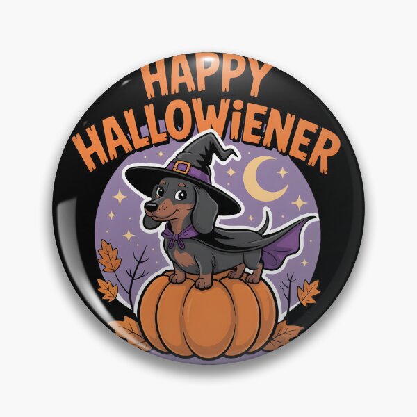 Item preview, Happy Hallowiener Dachshund Dog designed and sold by ZynchLord.