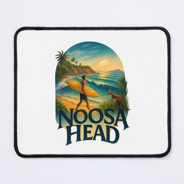 Item preview,  Sunset Surf at Noosa Head, Queensland designed and sold by Places On Earth.