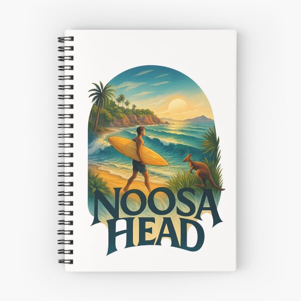 Item preview,  Sunset Surf at Noosa Head, Queensland designed and sold by Places On Earth.