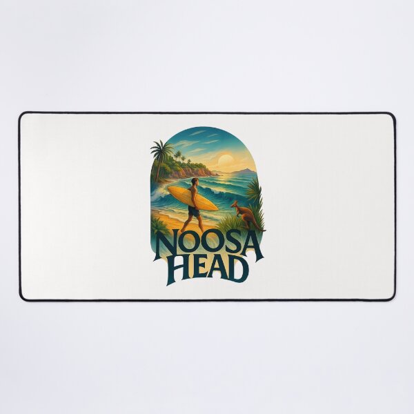 Item preview, Sunset Surf at Noosa Head, Queensland designed and sold by Places On Earth.