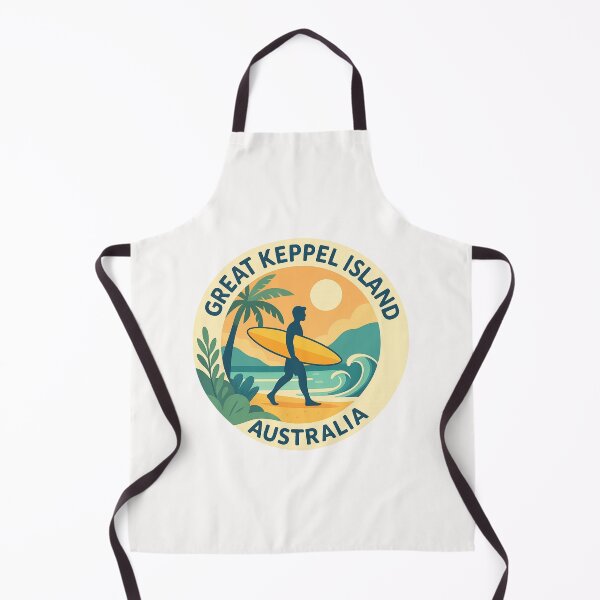 Item preview, Surf Scene on Great Keppel Island, Queensland designed and sold by Places On Earth.
