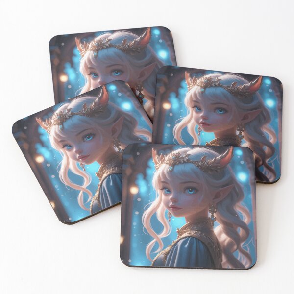 Item preview, Mystical Elf Princess in a Fantasy Realm designed and sold by mokiregtrea.