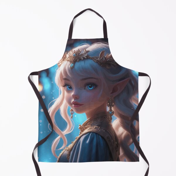 Item preview, Mystical Elf Princess in a Fantasy Realm designed and sold by mokiregtrea.