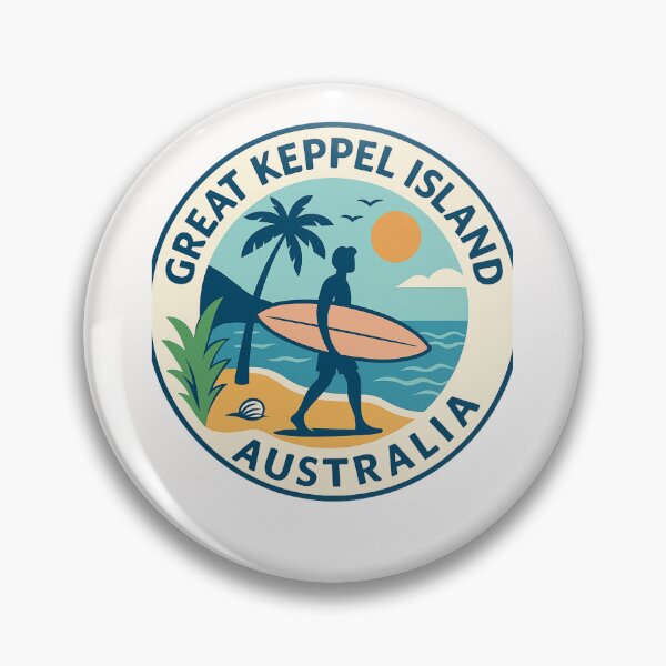 Item preview,  Great Keppel Island Surf Vibes, Queensland designed and sold by Places On Earth.
