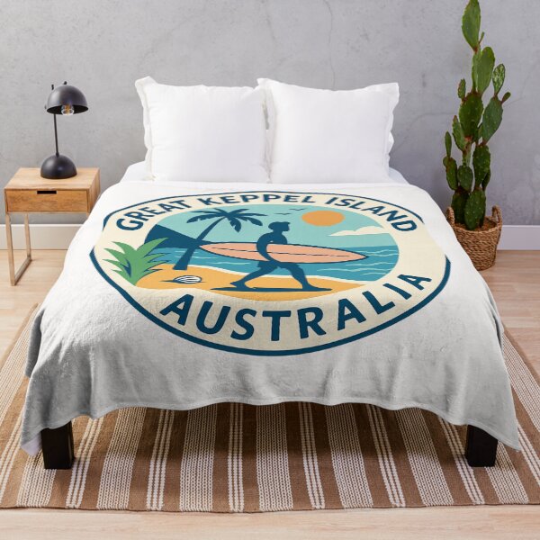 Item preview,  Great Keppel Island Surf Vibes, Queensland designed and sold by Places On Earth.