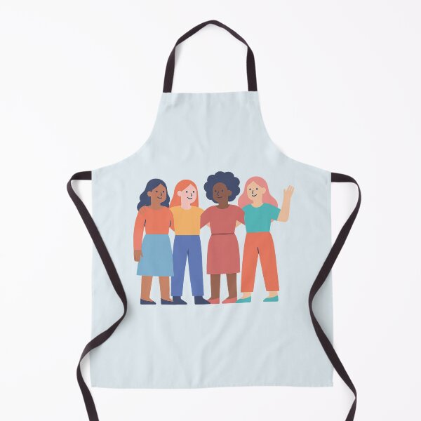 Aperçu de l'œuvre United Diverse Women – Flat Art Style créée et vendue par Bratak.