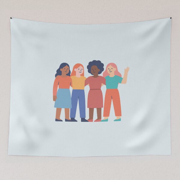 Item preview, United Diverse Women – Flat Art Style designed and sold by Bratak.