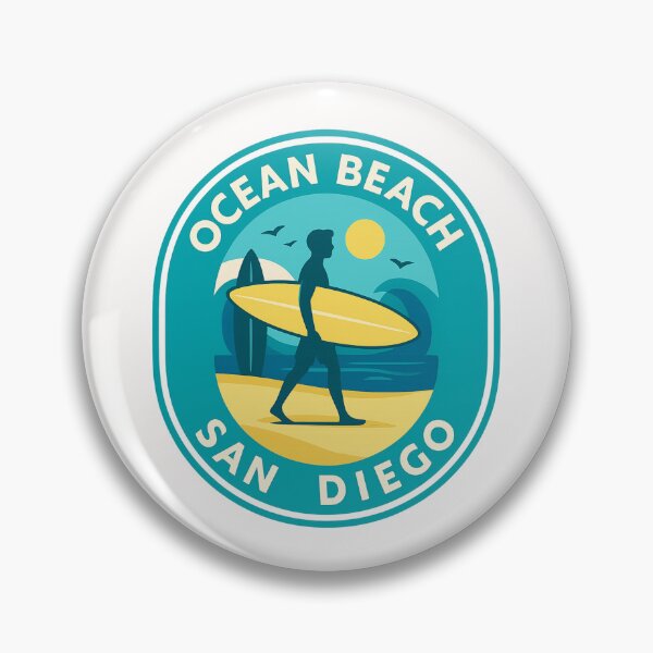 Item preview,  Ocean Beach Surfer Walk, San Diego California designed and sold by Places On Earth.