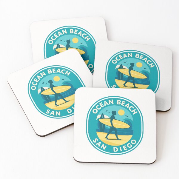 Item preview,  Ocean Beach Surfer Walk, San Diego California designed and sold by Places On Earth.