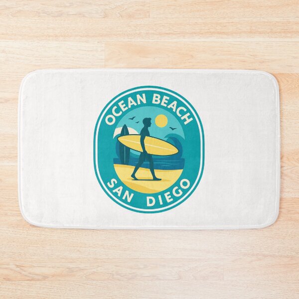 Item preview,  Ocean Beach Surfer Walk, San Diego California designed and sold by Places On Earth.