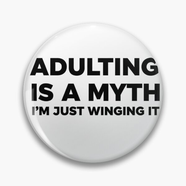Item preview, Camiseta "Ser adulto es un mito" | Improviso. Ser adulto es un mito: Confesiones de un adulto en proceso. designed and sold by Happyfreedom.