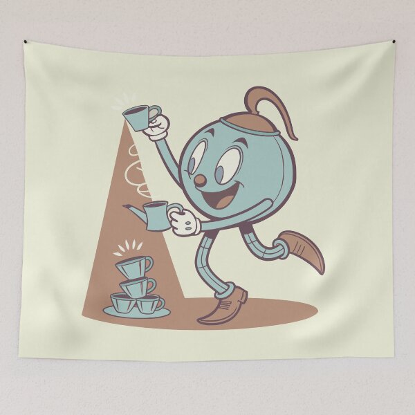 Item preview, Teapot Acrobat designed and sold by Banana Split Collective.