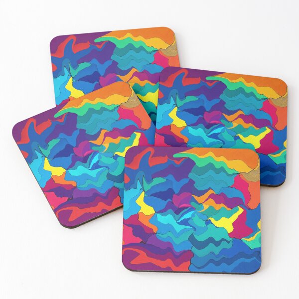 Item preview, Free-form color swirls designed and sold by Sigtrix.