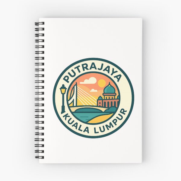 Item preview,  Putrajaya Bridge and Mosque, Kuala Lumpur Region designed and sold by Places On Earth.