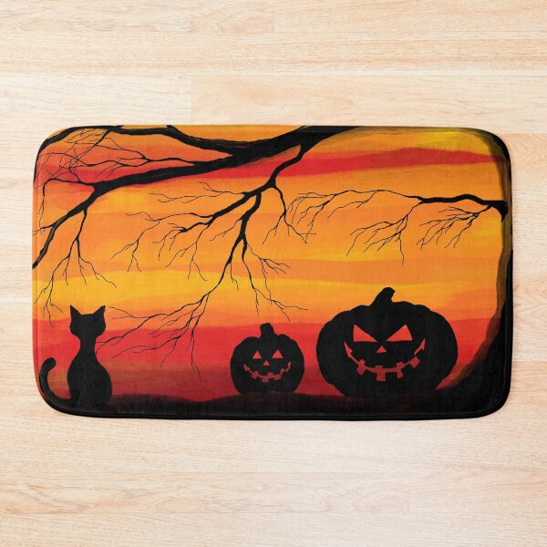 Item preview, spooky halloween sunset designed and sold by madlittlepixie.