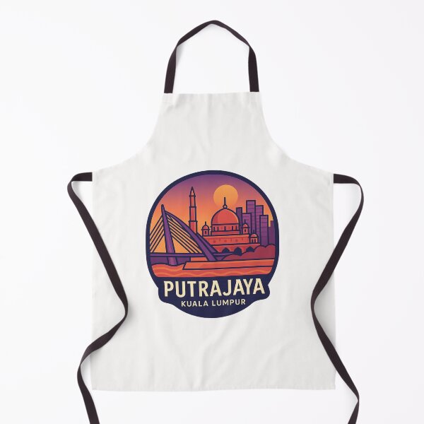 Item preview, Night Skyline of Putrajaya and Kuala Lumpur Icons designed and sold by Places On Earth.