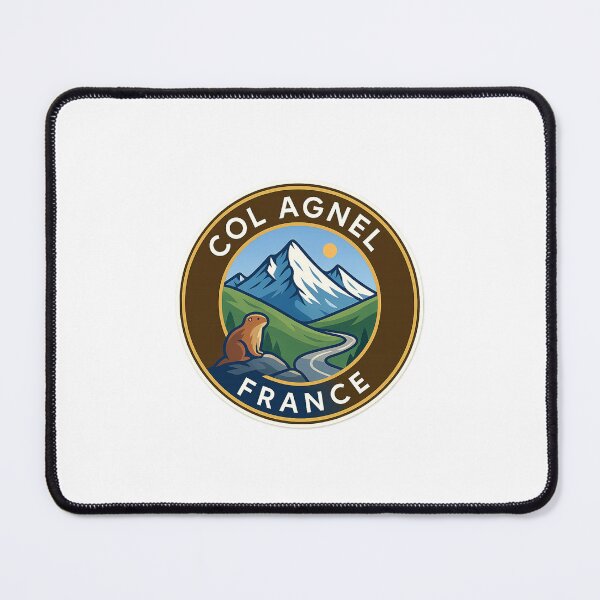 Item preview, Col Agnel Alpine Pass with Marmot, French Alps designed and sold by Places On Earth.