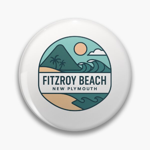 Item preview,  Fitzroy Beach Coastal View, New Plymouth New Zealand designed and sold by Places On Earth.