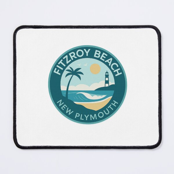 Item preview,  Fitzroy Beach and Lighthouse, Taranaki Coast designed and sold by Places On Earth.