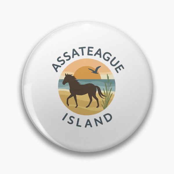 Item preview, Wild Horse at Sunset, Assateague Island designed and sold by Places On Earth.