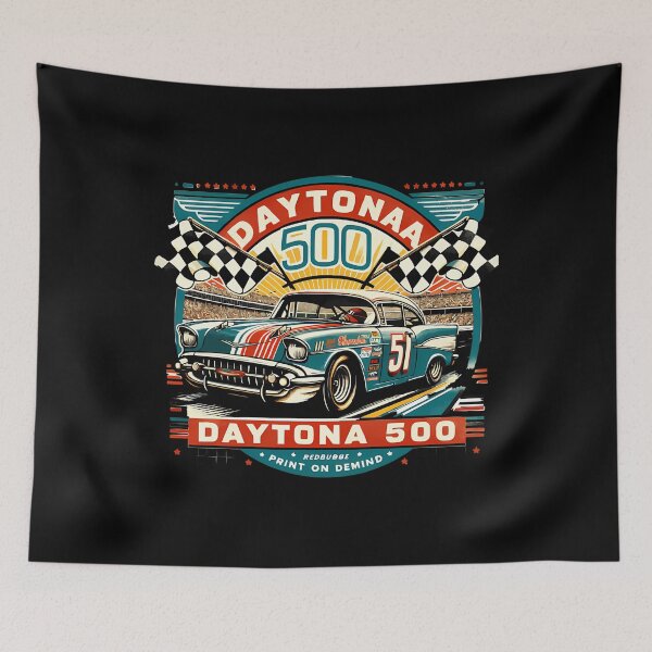 Item preview, Daytona 500 Race Day - Vintage Nascar Spirit designed and sold by FashionistaMan.