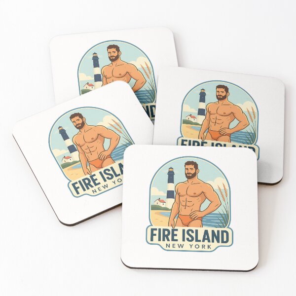 Item preview,  Fire Island Lighthouse with Beachgoer, New York Coast designed and sold by Places On Earth.