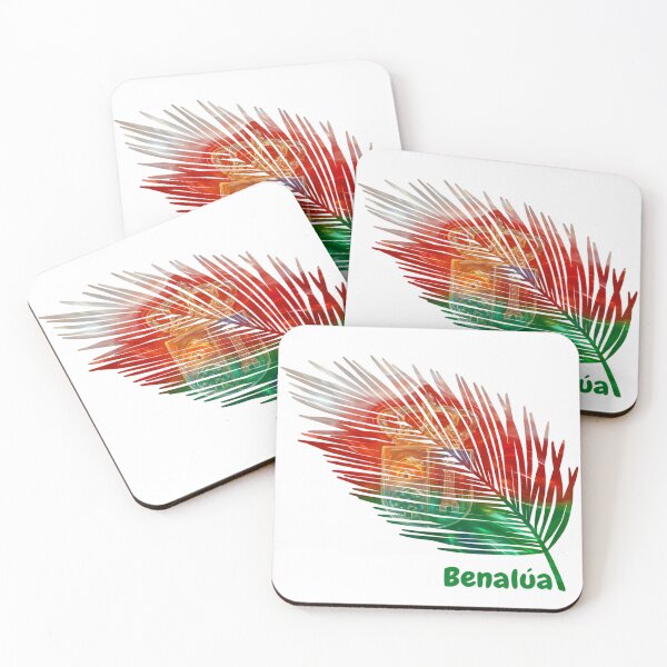 Item preview, Abstract Flag of Benalua – Feather Shape Design designed and sold by ArteJorge48.