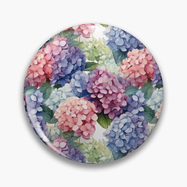 Item preview, Hydrangeas Flower 7/12 - Botanical [ 2025 - Collection ] designed and sold by elmsstudios.