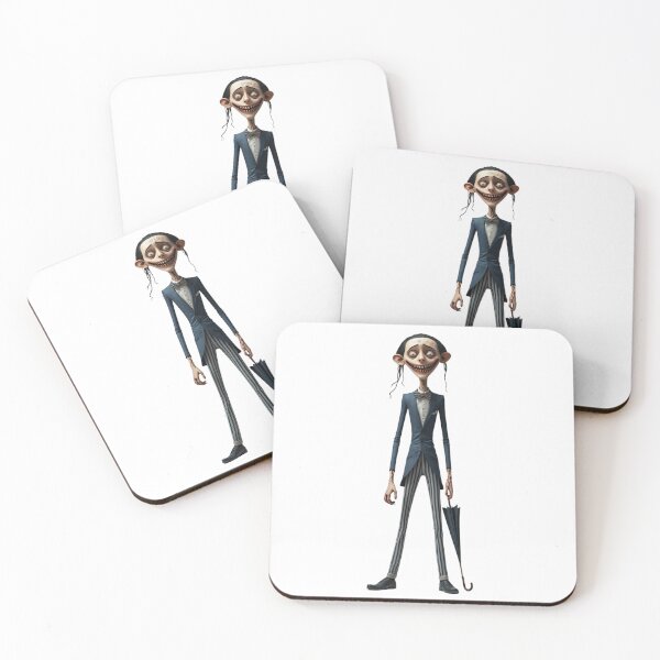 Item preview, Elegant skeletal figure with suit and umbrella designed and sold by StormArte.