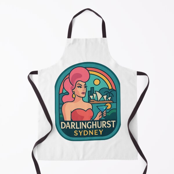 Item preview, Darlinghurst District with Drag Culture and Opera House, Sydney designed and sold by Aryabek.