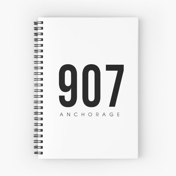 Item preview, Anchorage, AK - 907 Area Code design designed and sold by CartoCreative.