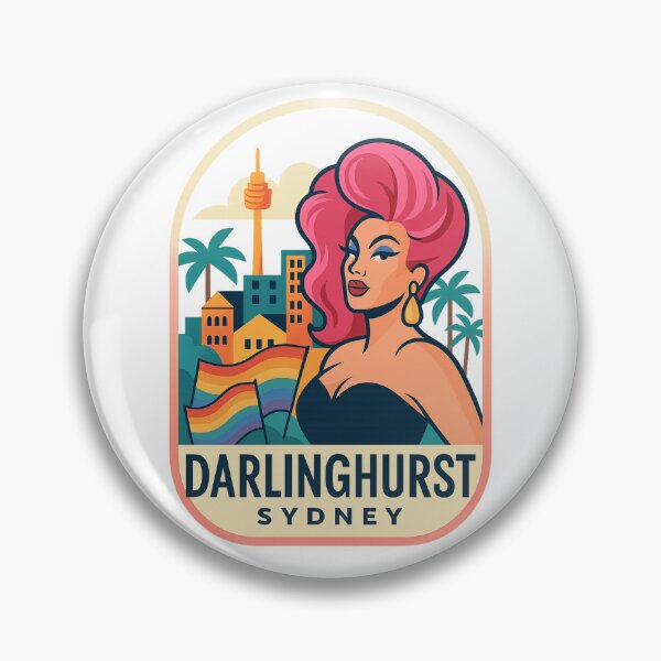 Item preview,  Darlinghurst LGBTQ+ Celebration and Cityscape, Sydney designed and sold by Aryabek.