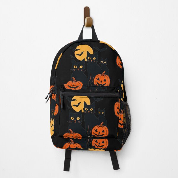 Item preview, Spooky Halloween Cats and Pumpkins designed and sold by Tetianova.