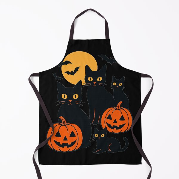 Item preview, Spooky Halloween Cats and Pumpkins designed and sold by Tetianova.