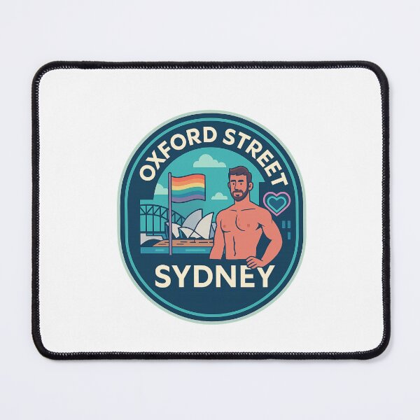 Item preview, Oxford Street and Sydney Harbour Icons, Gay District designed and sold by Aryabek.