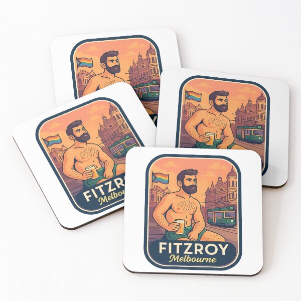 Item preview,  Fitzroy Street and Tram with LGBTQ+ Vibes, Melbourne designed and sold by Aryabek.