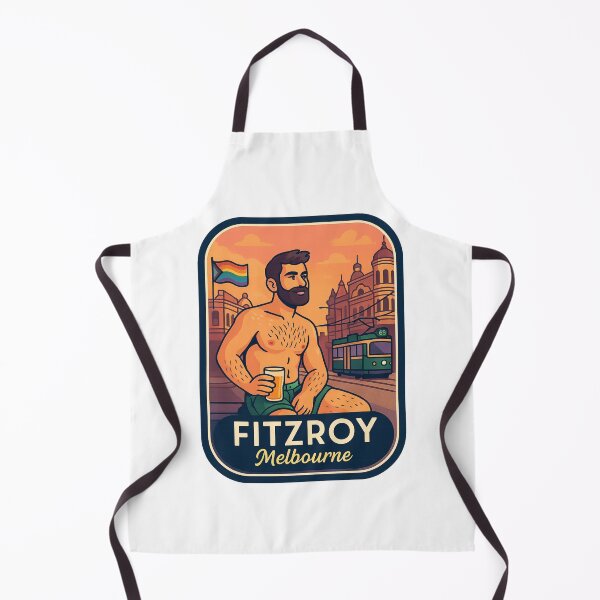 Item preview,  Fitzroy Street and Tram with LGBTQ+ Vibes, Melbourne designed and sold by Aryabek.