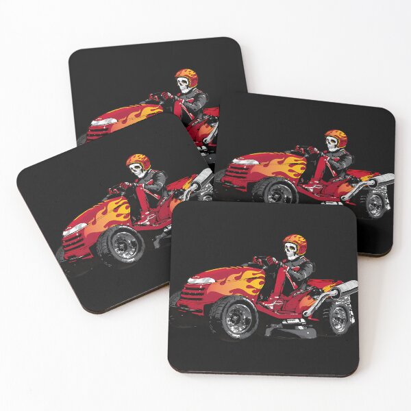 Item preview,  Lawnmower Racing - Skeleton - Lawn Mower Racing designed and sold by FashionistaMan.